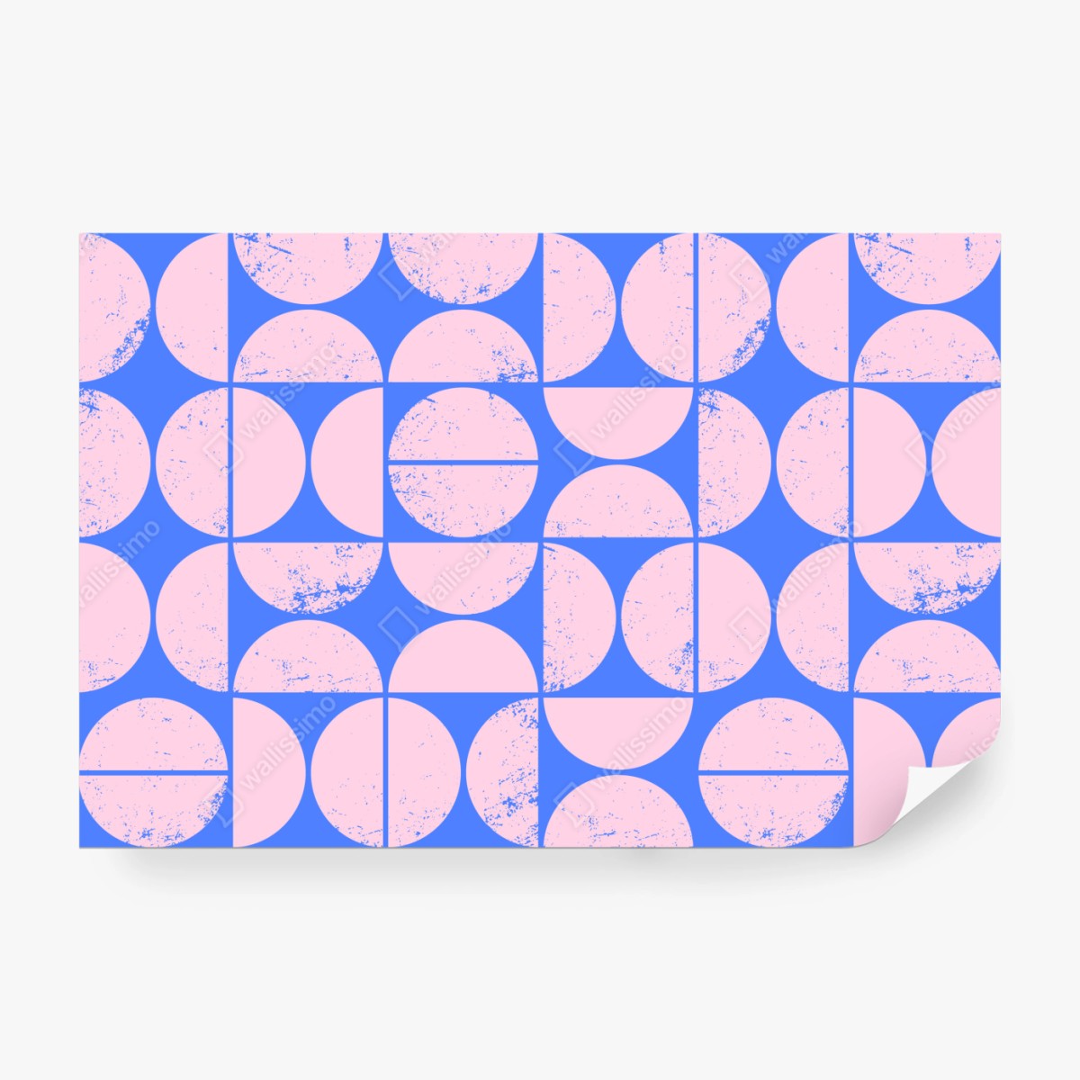 Fototapeta pastelowy geometryczny wzór z kołami – Wallissimo® Fototapeta pastelowy geometryczny wzór z kołami – Wallissimo®