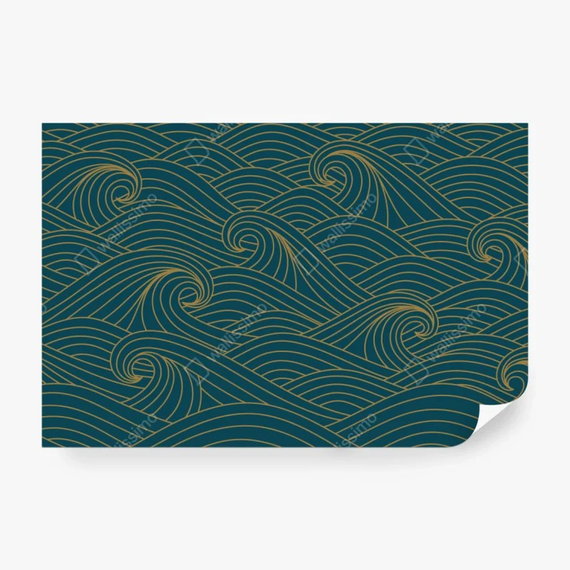 Fototapeta kolorowa mapa świata ze zwierzętami – Wallissimo®