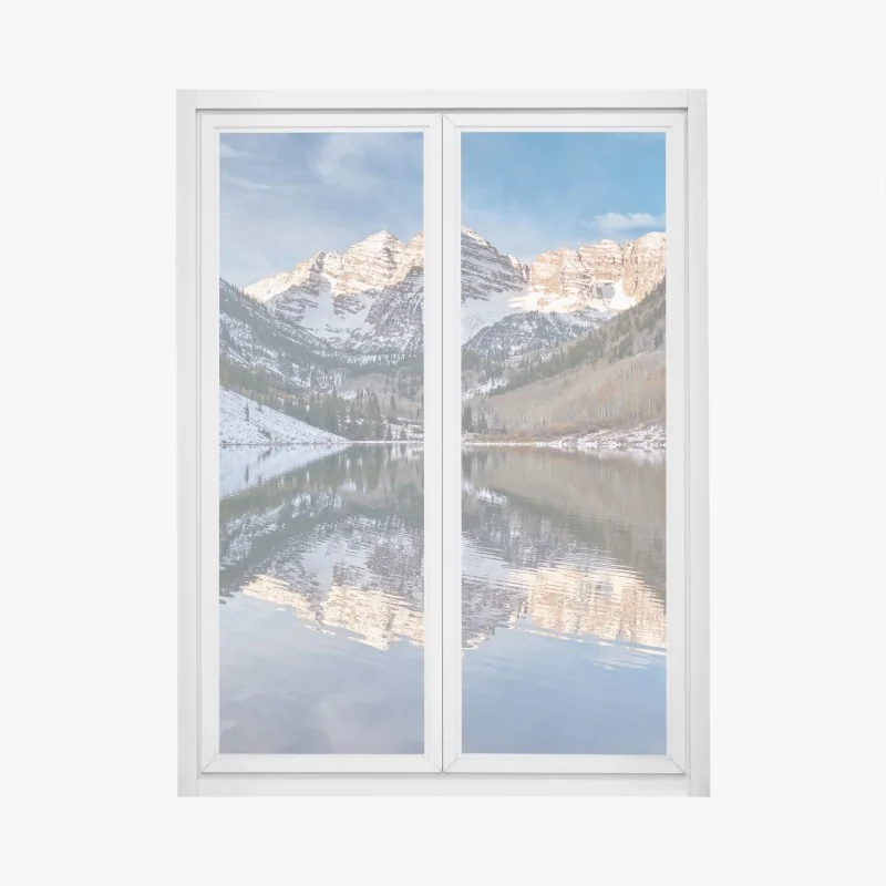 Naklejka na okno droga mleczna nocne niebo – Wallissimo®