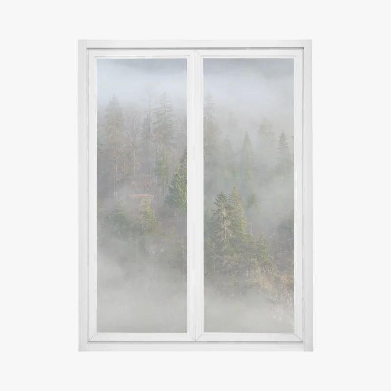 Naklejka na okno surowe klify i turkusowe morze przy Punto Teno, Teneryfa – Wallissimo®