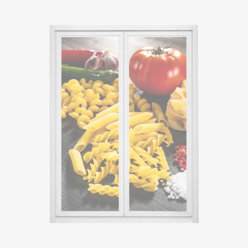 Naklejka na okno wodospad siedem sióstr nad Geirangerfjord – Wallissimo®