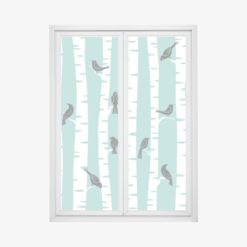 Naklejka na okno barwny ogród tulipanów w Keukenhof – Wallissimo®