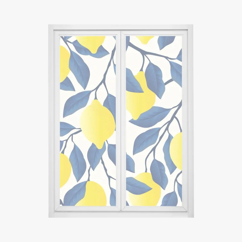 Naklejka na okno molo o zachodzie słońca nad plażą – Wallissimo®