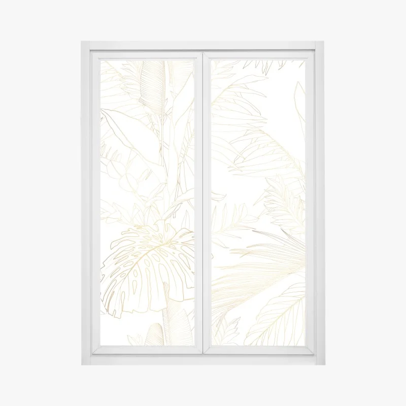 Naklejka na okno turkusowo-magenta wzór bąbelków – Wallissimo®