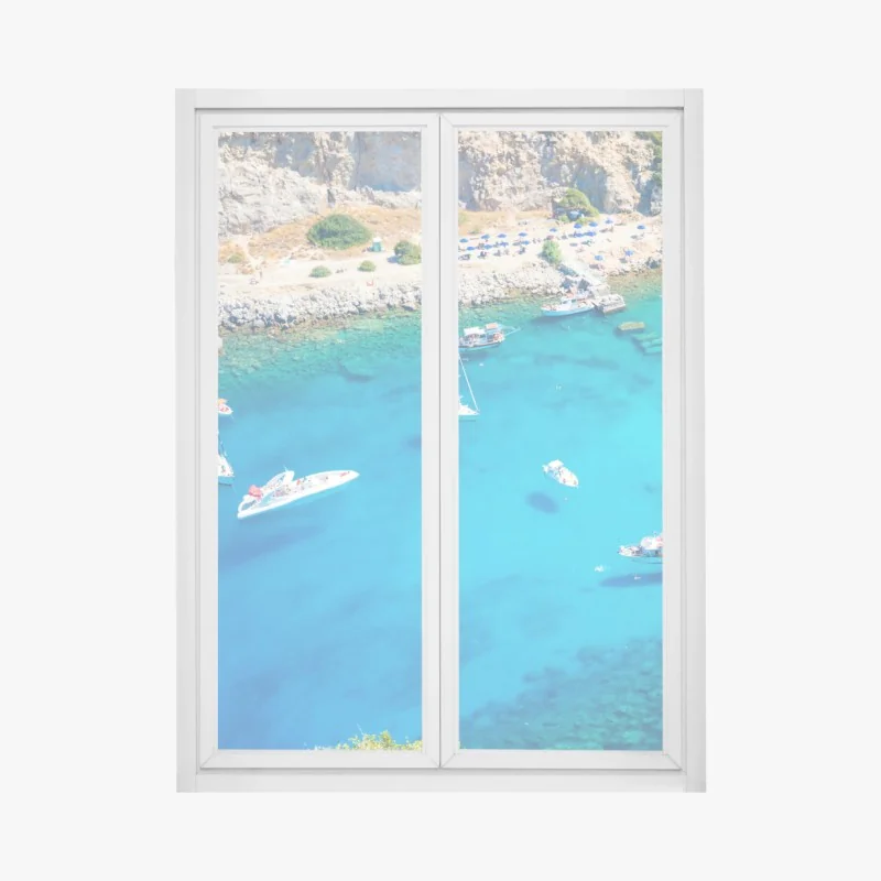 Naklejka na okno odbicie Matterhorn o świcie – Wallissimo®