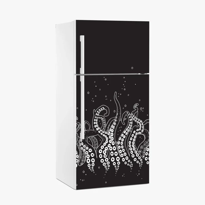 Naklejka na lodówkę wzór macek ośmiornicy