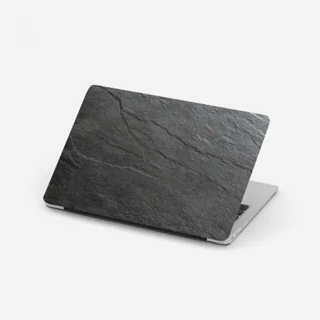 Naklejka na laptopa ciemna tekstura łupka – Wallissimo®