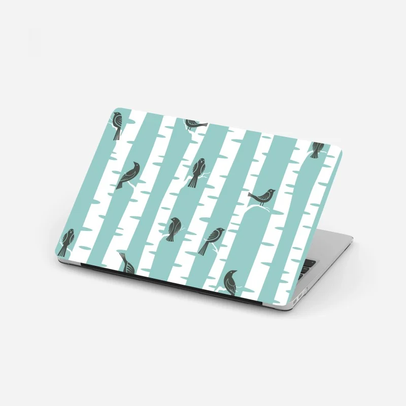 Naklejka na laptopa palmy na plaży w Punta Cana – Wallissimo®