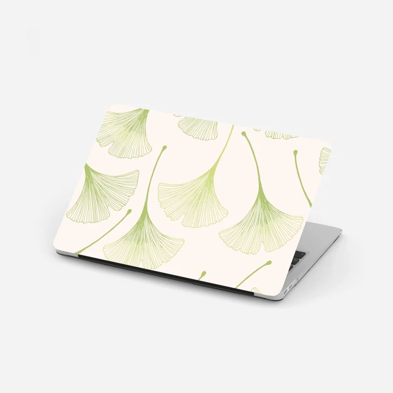 Naklejka na laptopa złoty zachód słońca nad górami – Wallissimo®