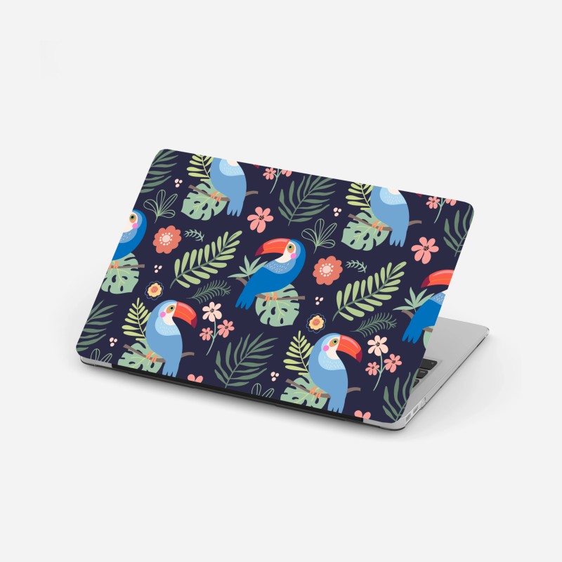 Naklejka na laptopa urocze koty z sercami wzór – Wallissimo®