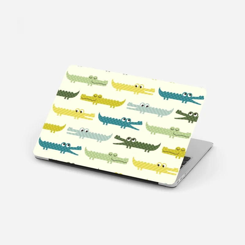 Naklejka na laptopa dramatyczne klify nadmorskie i widok na ocean – Wallissimo®