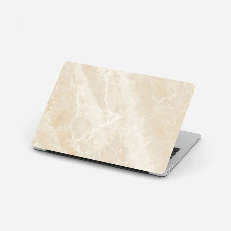 Naklejka na laptopa złote liście w stylu line art – Wallissimo®