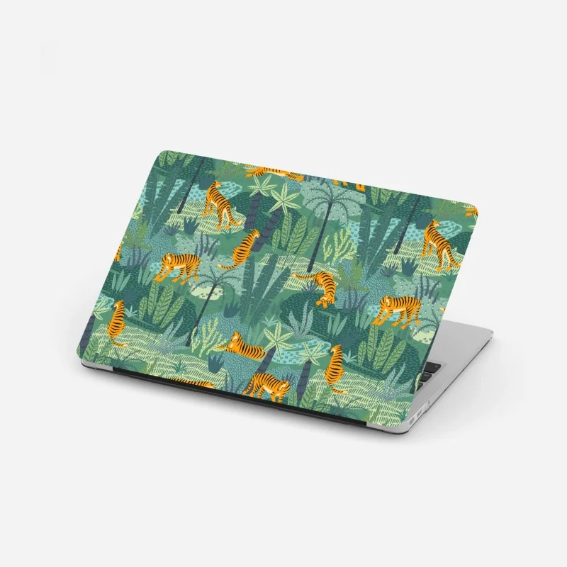 Naklejka na laptopa ponad chmurami widok z lotu ptaka – Wallissimo®