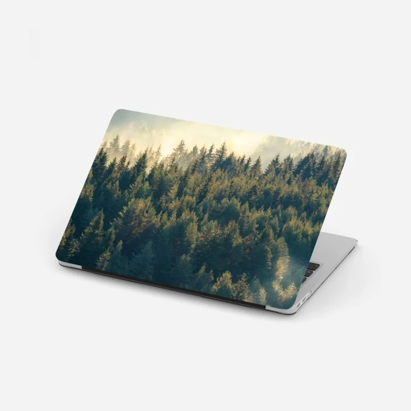 Naklejka na laptopa Queenstown panorama zmierzchu – Wallissimo®