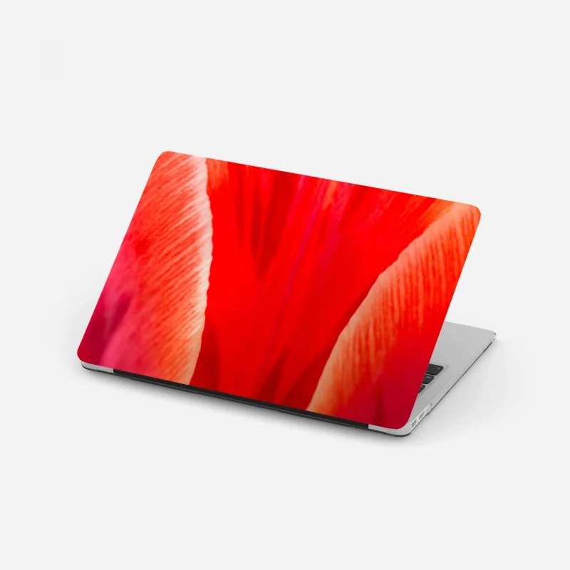 Naklejka na laptopa krople rosy na liściach – Wallissimo®