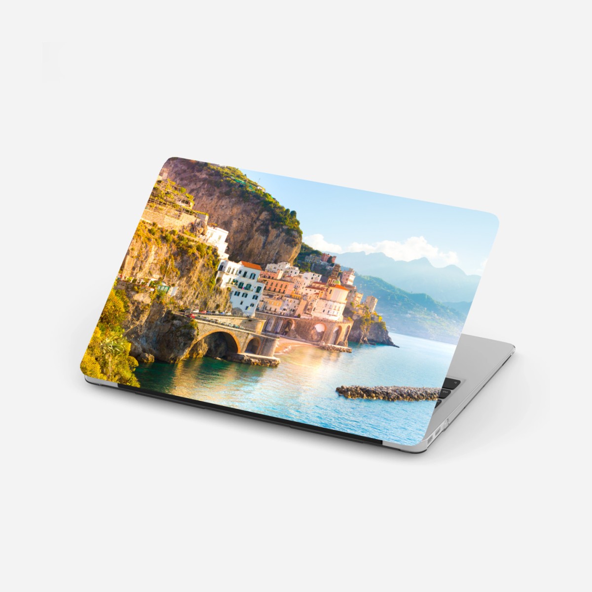 Naklejka na laptopa słoneczne wybrzeże Amalfi – Wallissimo®