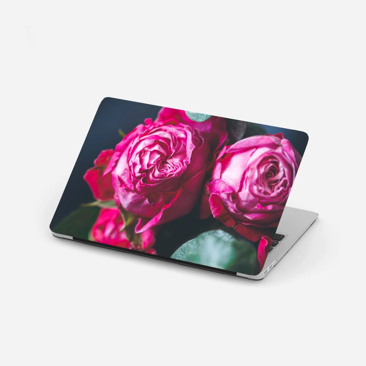 Naklejka na laptopa różany bukiet makro – Wallissimo® Naklejka na laptopa różany bukiet makro – Wallissimo®