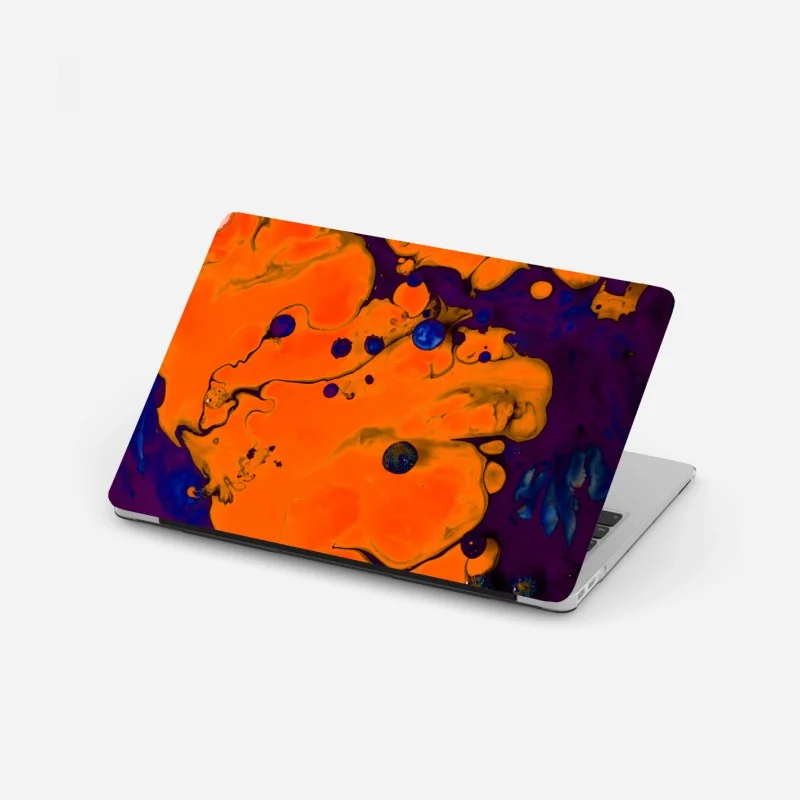 Naklejka na laptopa tropikalna turkusowa plaża z palmami – Wallissimo®