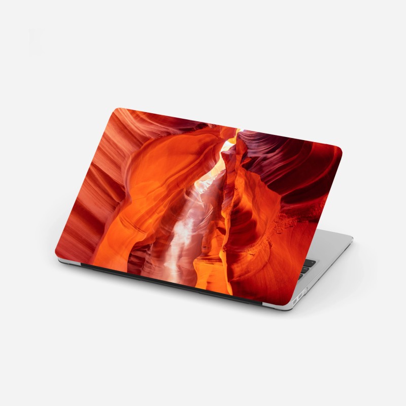 Naklejka na laptopa palmy na plaży w Punta Cana – Wallissimo®