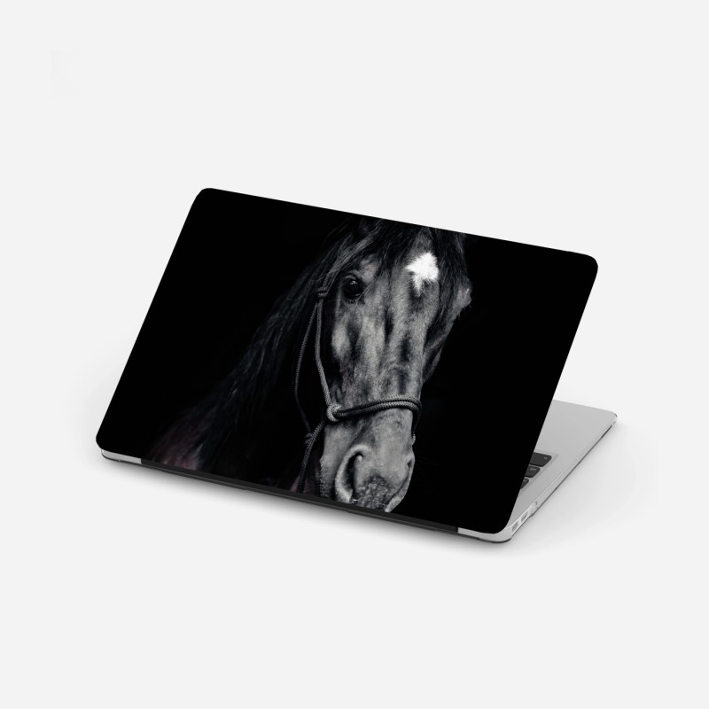 Naklejka na laptopa geometryczna klatka schodowa w perspektywie – Wallissimo®