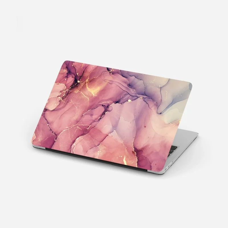 Naklejka na laptopa panorama Marina Bay o zmierzchu – Wallissimo®