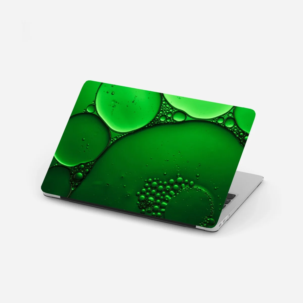 Naklejka na laptopa zielone bańki abstrakcyjna kompozycja – Wallissimo® Naklejka na laptopa zielone bańki abstrakcyjna kompozycja – Wallissimo®