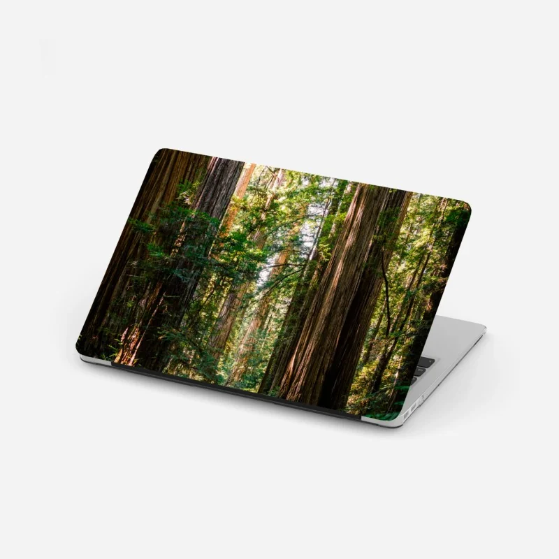 Naklejka na laptopa drewniany pomost nad turkusowym morzem – Wallissimo®