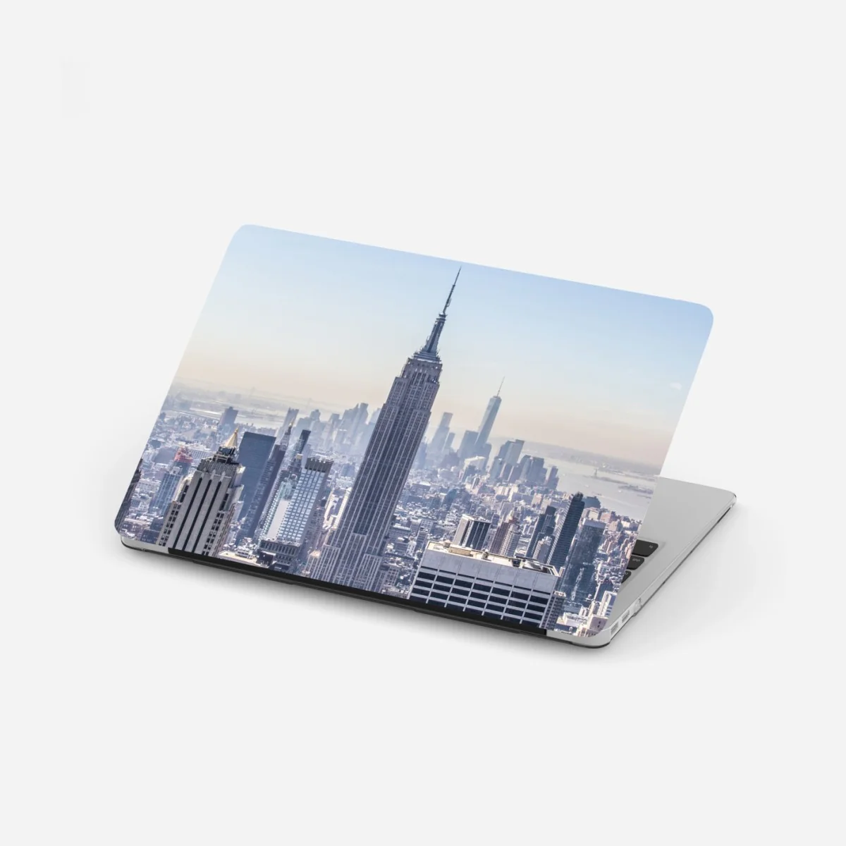 Naklejka na laptopa panorama Nowego Jorku z Empire State Building – Wallissimo® Naklejka na laptopa panorama Nowego Jorku z Empire State Building – Wallissimo®