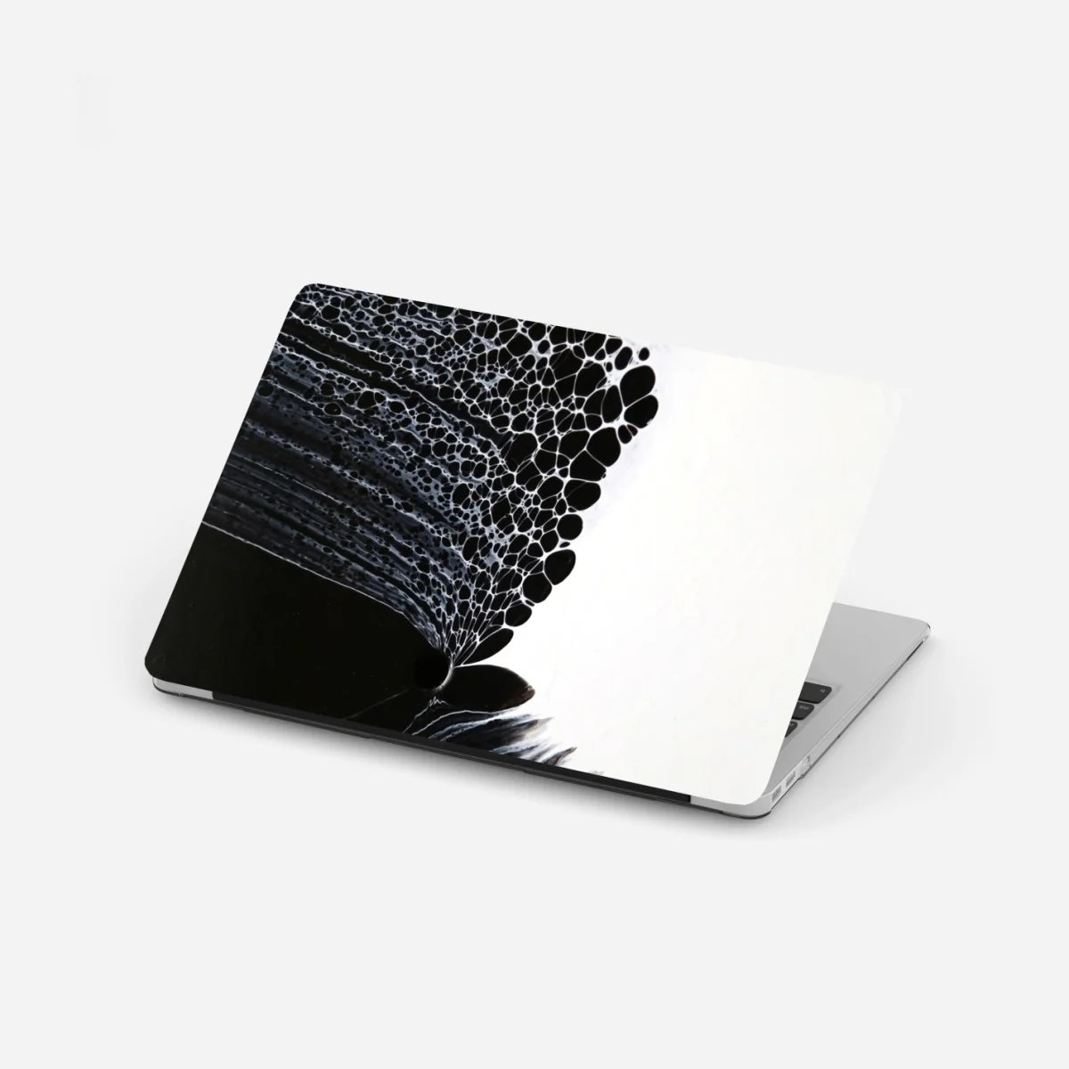 Naklejka na laptopa monochromatyczny przepływ komórek – Wallissimo®