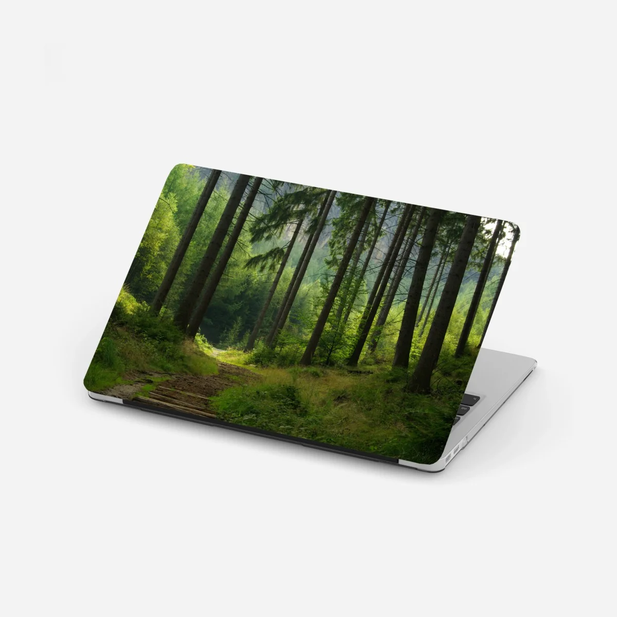 Naklejka na laptopa spokojna leśna ścieżka – Wallissimo® Naklejka na laptopa spokojna leśna ścieżka – Wallissimo®