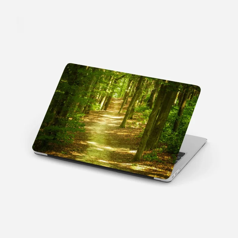 Naklejka na laptopa miękki wzór eukaliptusa w akwareli – Wallissimo®