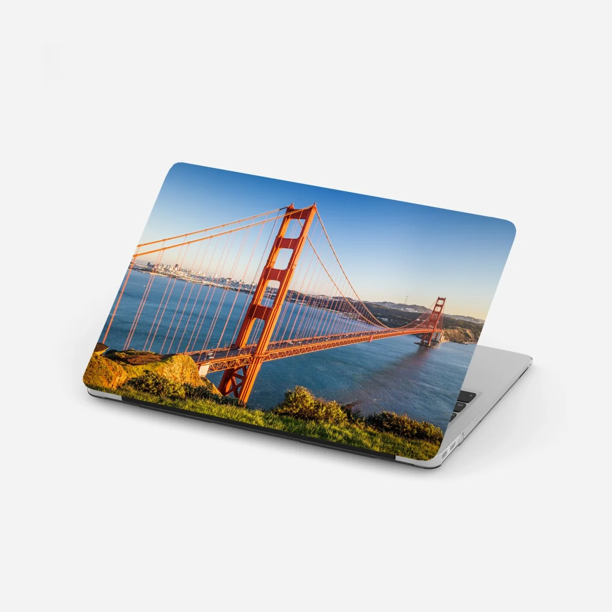 Naklejka na laptopa panoramiczny widok na most Golden Gate – Wallissimo®