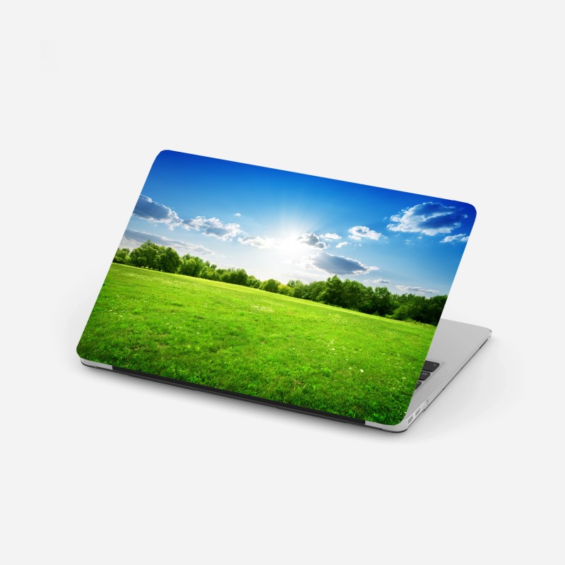 Naklejka na laptopa trzy czerwone tulipany na czarnym tle – Wallissimo®