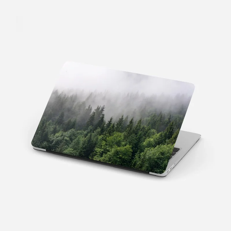 Naklejka na laptopa ponadczasowy czarno-biały geometryczny wzór – Wallissimo®