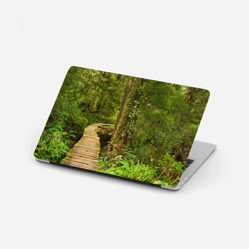 Naklejka na laptopa Chicago panorama nad rzeką – Wallissimo®