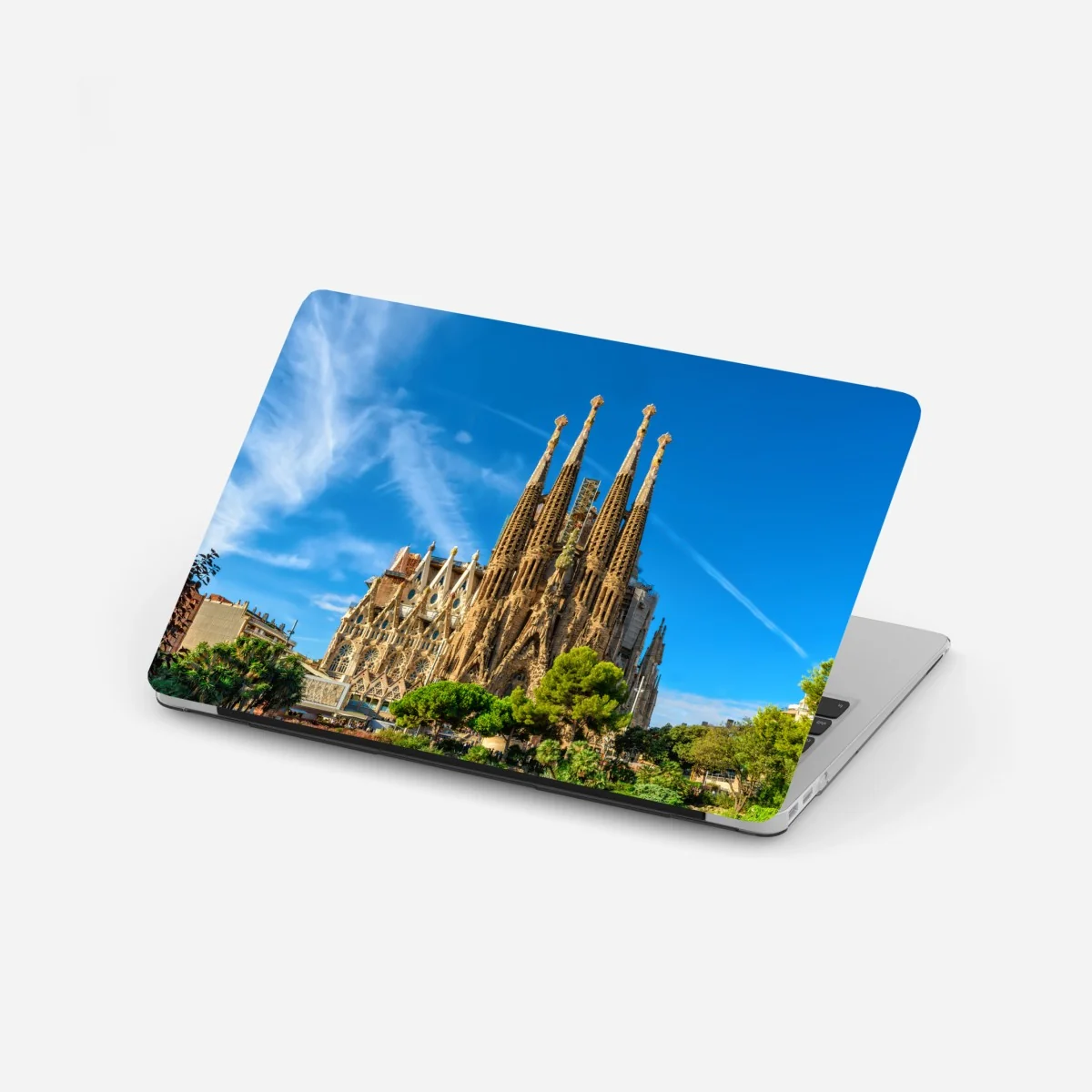 Naklejka na laptopa Sagrada Familia w Barcelonie – Wallissimo® Naklejka na laptopa Sagrada Familia w Barcelonie – Wallissimo®