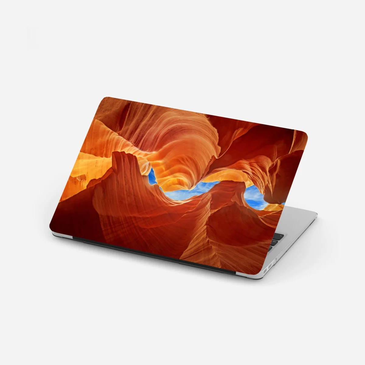 Naklejka na laptopa Antelope Canyon wirujące piaskowcowe formy – Wallissimo® Naklejka na laptopa Antelope Canyon wirujące piaskowcowe formy – Wallissimo®