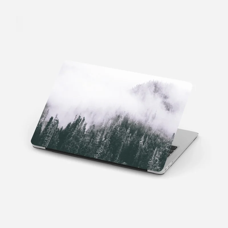 Naklejka na laptopa miękki wzór eukaliptusa w akwareli – Wallissimo®