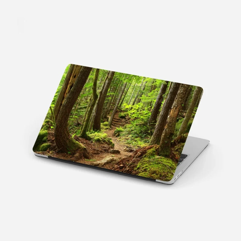 Naklejka na laptopa pole czerwonych maków – Wallissimo®