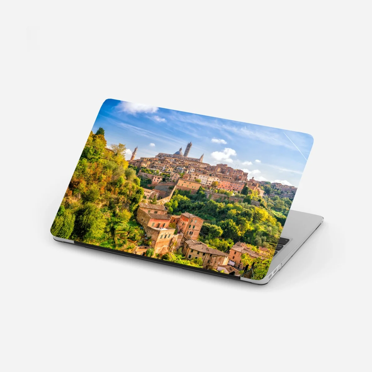 Naklejka na laptopa Siena panorama miasta, Włochy – Wallissimo® Naklejka na laptopa Siena panorama miasta, Włochy – Wallissimo®