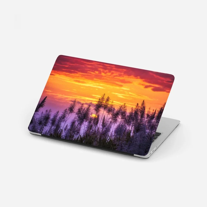 Naklejka na laptopa Myrtle Beach zachód słońca z diabelskim młynem – Wallissimo®