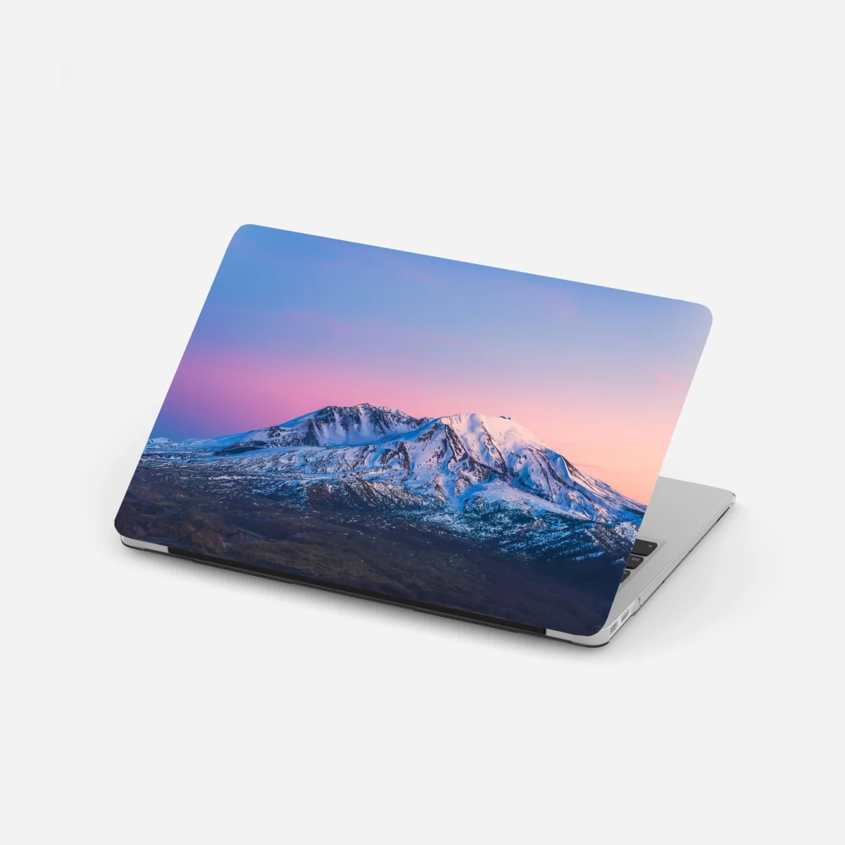Naklejka na laptopa zachód słońca nad Mount St. Helens w zimie – Wallissimo® Naklejka na laptopa zachód słońca nad Mount St. Helens w zimie – Wallissimo®