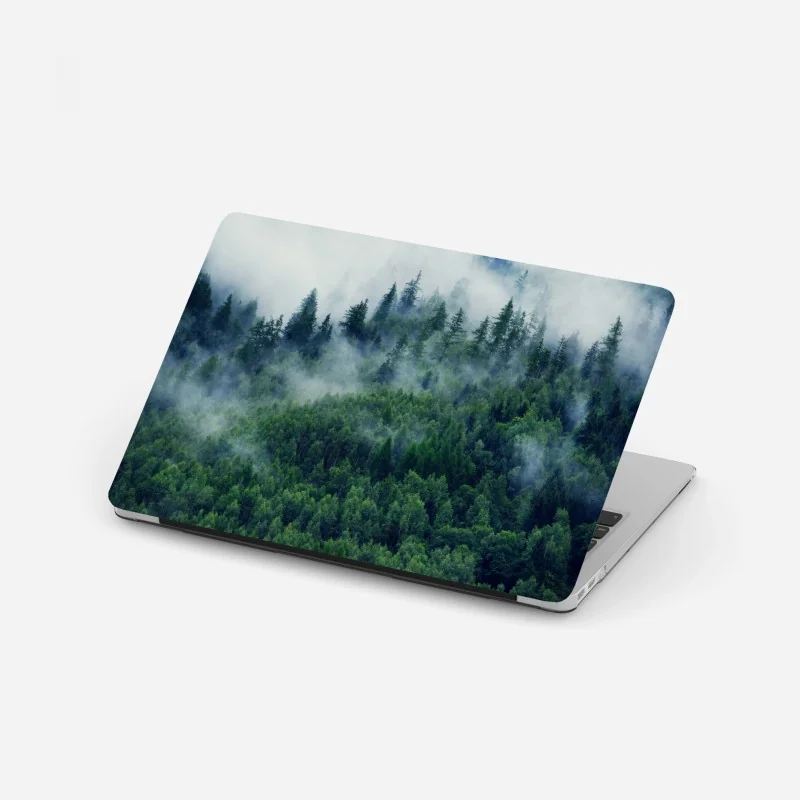 Naklejka na laptopa biała kaplica z widokiem na morze w Faliraki – Wallissimo®