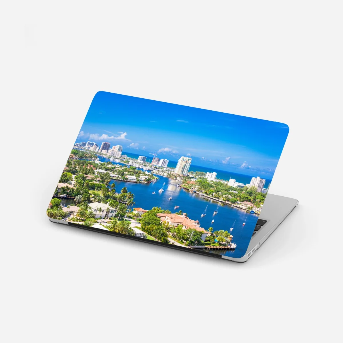 Naklejka na laptopa Fort Lauderdale panorama nad wybrzeżem – Wallissimo® Naklejka na laptopa Fort Lauderdale panorama nad wybrzeżem – Wallissimo®