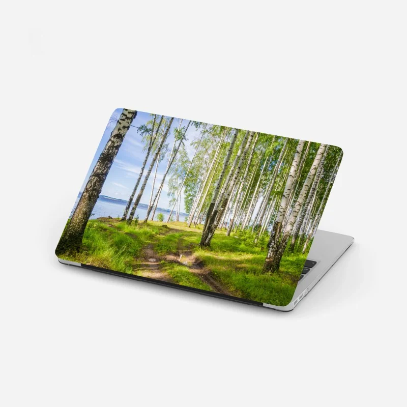 Naklejka na laptopa geometryczna kompozycja w pastelach – Wallissimo®