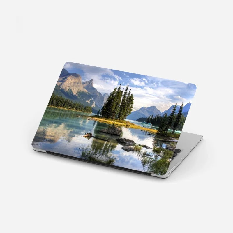 Naklejka na laptopa vintageowa droga przez pustynię, Dolina Śmierci – Wallissimo®