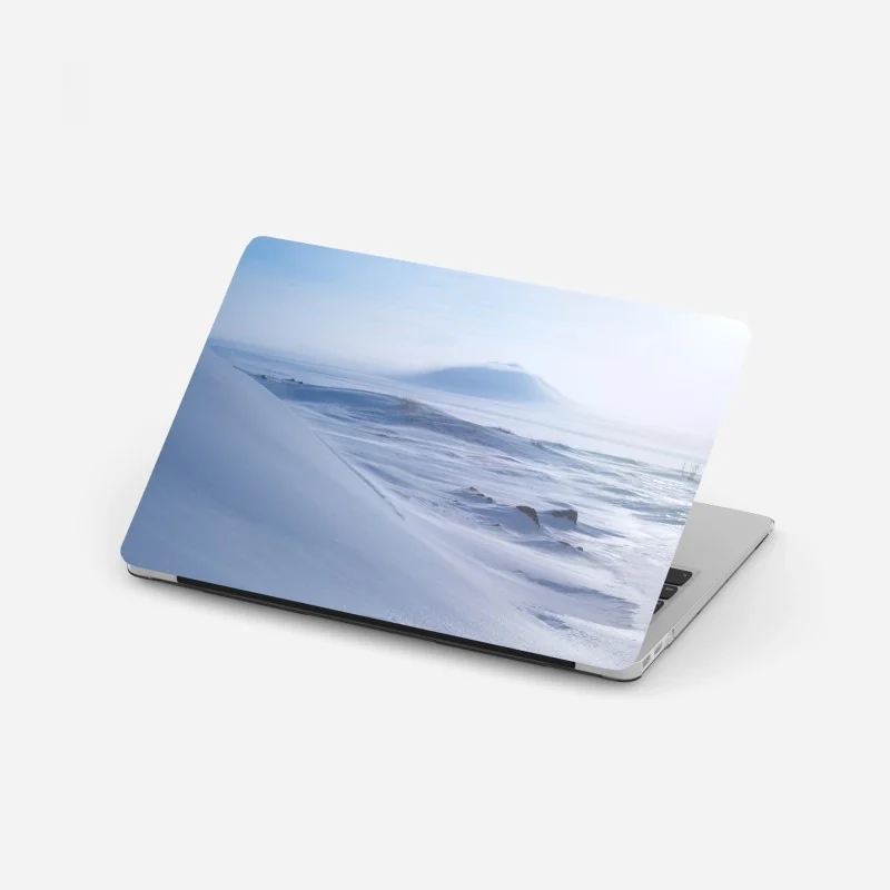 Naklejka na laptopa pole czerwonych maków – Wallissimo®