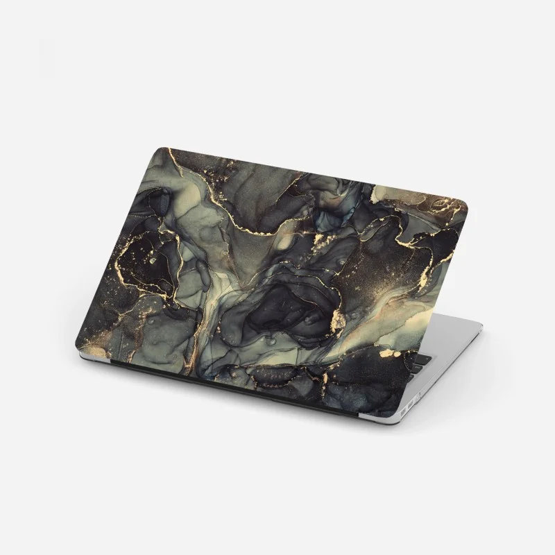 Naklejka na laptopa tropikalne palmy na turkusowej plaży – Wallissimo®