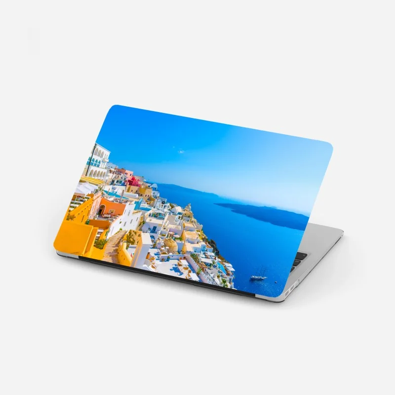 Naklejka na laptopa Myrtle Beach zachód słońca z diabelskim młynem – Wallissimo®