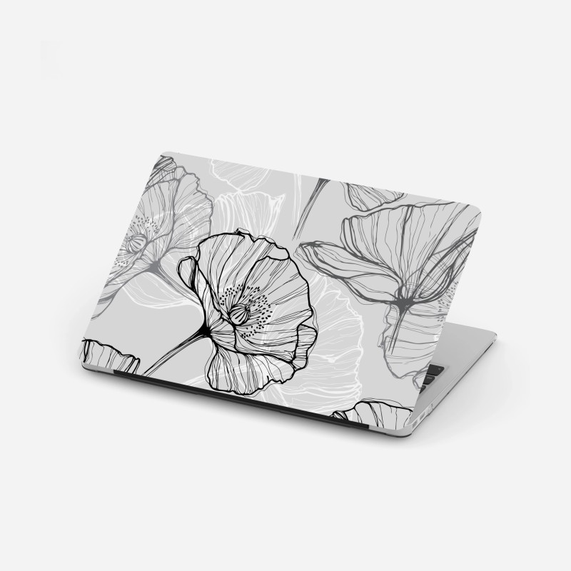 Naklejka na laptopa żywe kosmiczne wiry farby – Wallissimo®